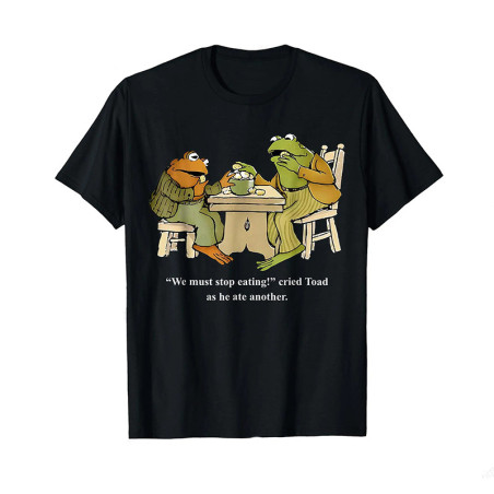 Lustiges Frosch T-Shirt „Ein Letztes noch!“ | Geschenkidee