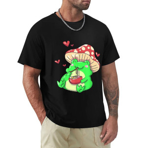 T-Shirt Frosch liebt Ramen & Pilz | Süßer & Leckerer Stil