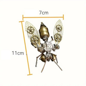 3D Puzzle Steampunk Biene Bausatz – Himmlisches Zahnrad
