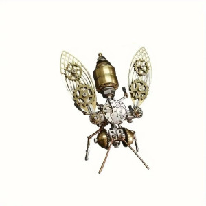 3D Puzzle Steampunk Biene Bausatz – Himmlisches Zahnrad