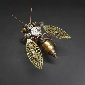 3D Puzzle Steampunk Biene Bausatz – Himmlisches Zahnrad