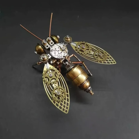 3D Puzzle Steampunk Biene Bausatz – Himmlisches Zahnrad