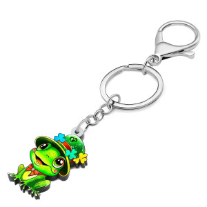 Frosch Schlüsselanhänger Glücksklee – St. Patrick Special | 1001bees