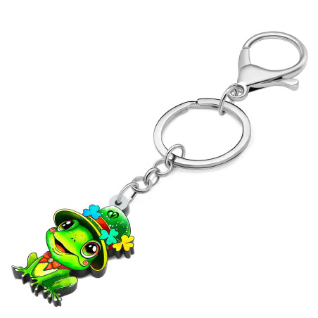 Frosch Schlüsselanhänger Glücksklee – St. Patrick Special | 1001bees