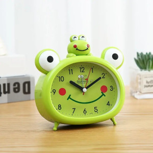 Süßer Frosch-Wecker in Pistazie | Lustige Geschenkidee