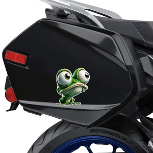 Turbo-Frosch Aufkleber | Lustiger & Origineller Sticker 14x12,5 cm