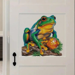 Sticker Frosch Waldschatz – Mystischer Natur-Aufkleber – 5 Größen
