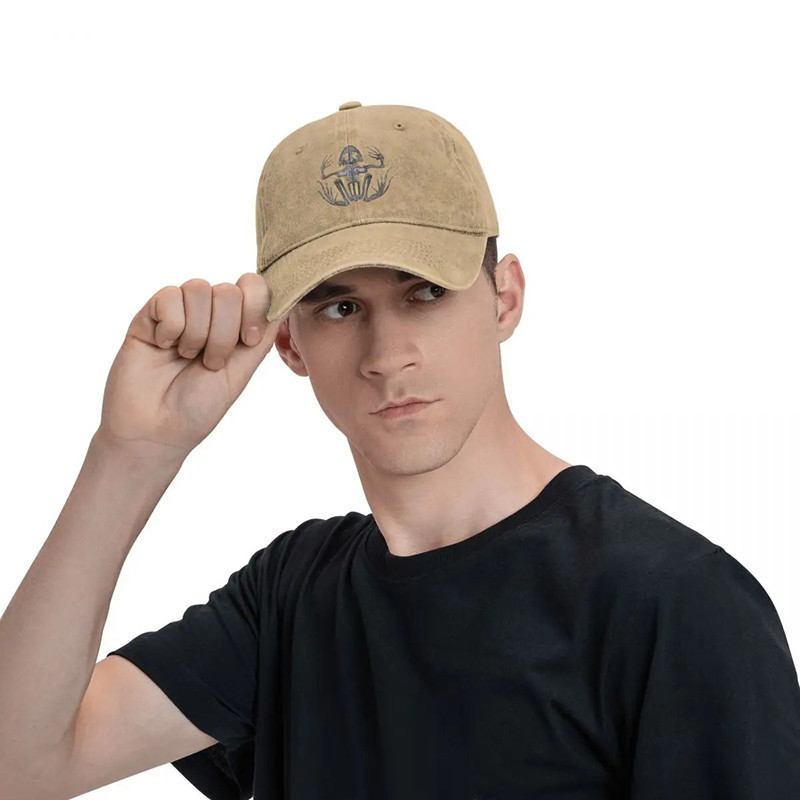 Frosch Skelett Cap 🦴 – Vintage Look & Rebellischer Geist