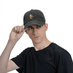 Lustige Frosch Cap 'Käse-Junkie' | Geschenk im Vintage-Look