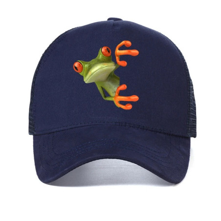 Tropische Frosch Cap – Atmungsaktiver Trucker-Look