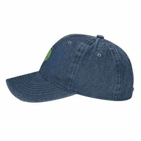 Frosch Cap 'Blumen-Cowboy' – Süßer & Ländlicher Vintage-Look
