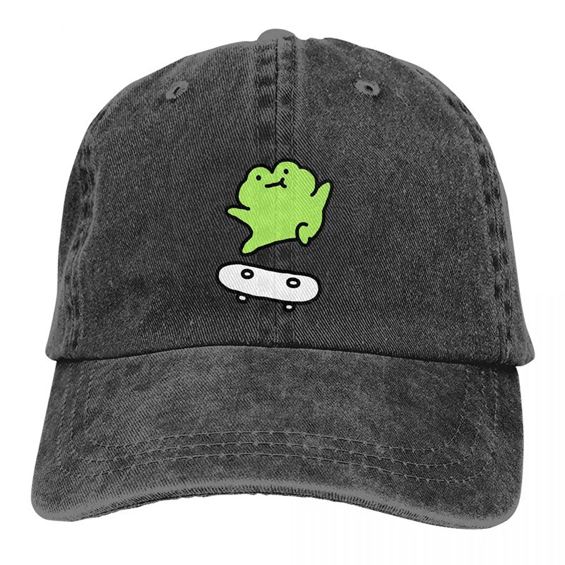Skater-Frosch-Kappe – Vintage Streetwear Look – 4 Farben