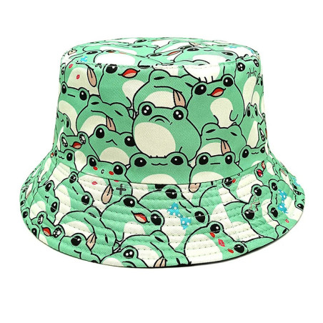 Fischerhut Frosch Pop-Quak – Frosch & Natur Motiv – Lustig