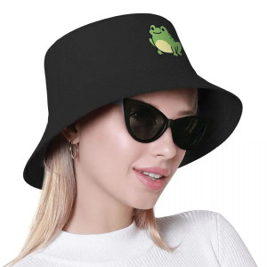 Fischerhut Frosch Süß | Bucket Hat für den Sommer | Geschenk