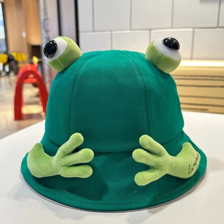 Kuschelfrosch Anglerhut – Süßer Frosch Hut in 4 Farben
