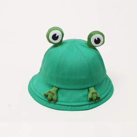 Froschhut 'Neugierpfötchen' – Lustiger Fischerhut in 4 Farben