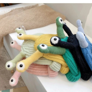 Lustige Froschmütze mit Kulleraugen | 13 süße Farben
