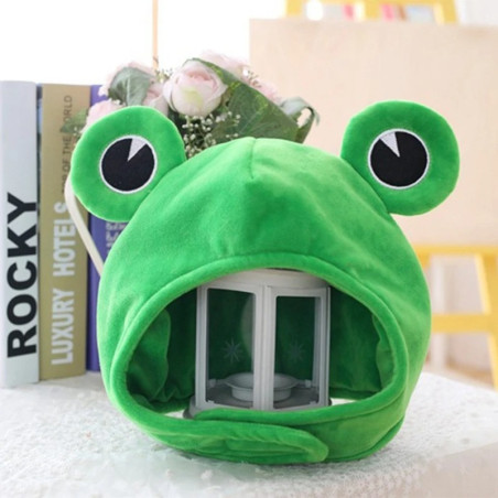 Froschmütze 'QuakQuak' – Weiches Fleece & Lustiger Look