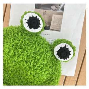 Frosch Mütze mit Kulleraugen – Süße & Lustige Plüschmütze