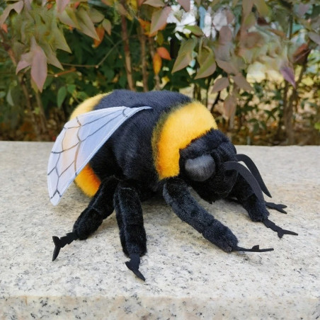 Großes Realistisches Bienen-Plüschtier – 22 cm | 1001bees