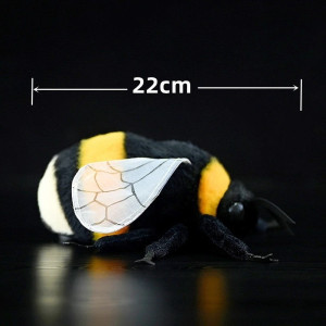 Großes Realistisches Bienen-Plüschtier – 22 cm | 1001bees