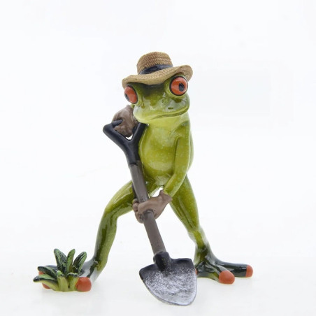 Froschfigur Gärtner – Lustige & Originelle Gartendeko