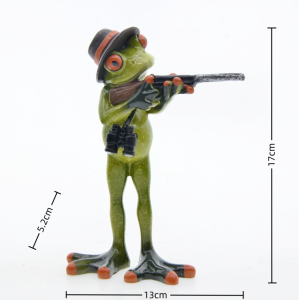 Froschfigur Späher – Naturdeko & Originelle Geschenkidee