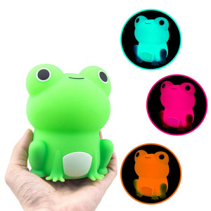 Frosch Nachtlicht für Kinder – Wiederaufladbares LED-Licht