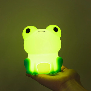 Frosch Nachtlicht für Kinder – Wiederaufladbares LED-Licht