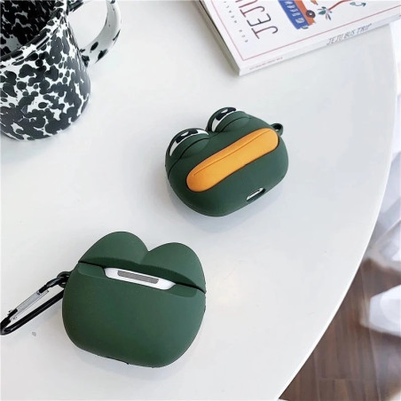 Lustige Frosch AirPods Hülle – Süßer & stoßfester Schutz