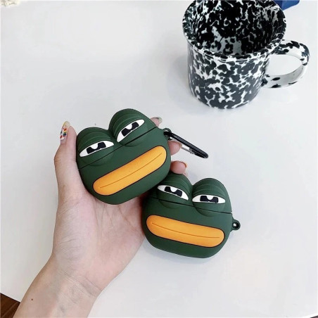 Lustige Frosch AirPods Hülle – Süßer & stoßfester Schutz