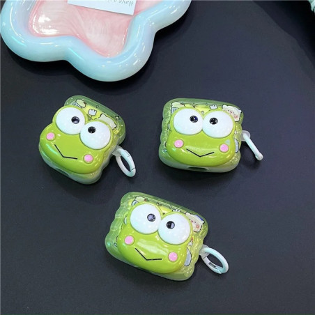 Frosch Hülle "Happy Day" – Süße Kawaii Schutzhülle für AirPods