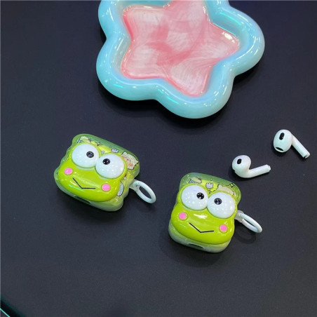 Frosch Hülle "Happy Day" – Süße Kawaii Schutzhülle für AirPods