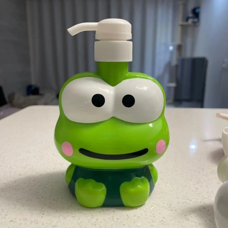 Seifenspender Frosch | Lustige Deko für das Kinderbadezimmer
