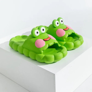 Wolken Frosch Hausschuhe – Ultra-Bequem & Süßer Kawaii-Look