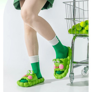 Wolken Frosch Hausschuhe – Ultra-Bequem & Süßer Kawaii-Look