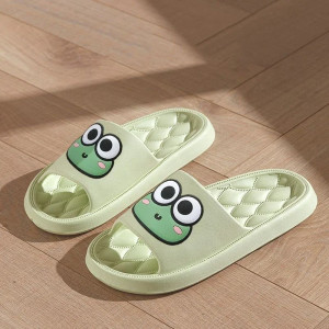 Froggy Smile Hausschuhe – Süße & bequeme Frosch Pantoffeln
