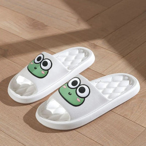 Froggy Smile Hausschuhe – Süße & bequeme Frosch Pantoffeln