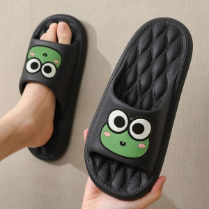 Froggy Smile Hausschuhe – Süße & bequeme Frosch Pantoffeln