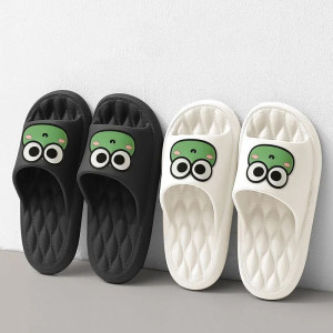 Froggy Smile Hausschuhe – Süße & bequeme Frosch Pantoffeln