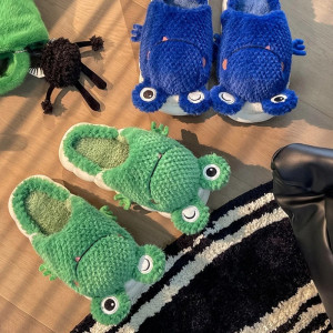 Süße Frosch Hausschuhe – Lustige & kuschelige Plüsch-Pantoffeln