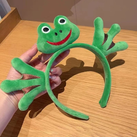 Frosch Haarreif mit großen Augen – Süßes Kawaii Accessoire