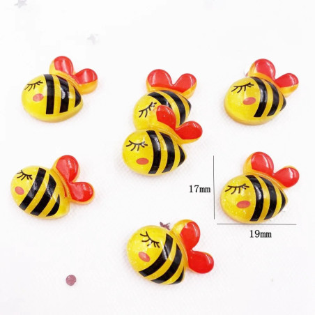 20er-Set Träumende Biene Figuren - DIY & Scrapbooking Zubehör