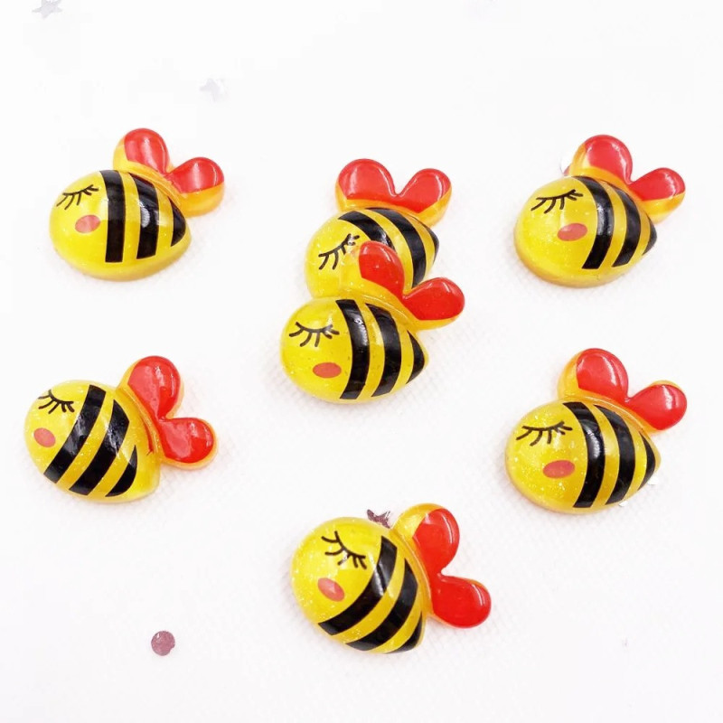 20er-Set Träumende Biene Figuren - DIY & Scrapbooking Zubehör