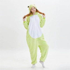 Kuscheliger Frosch Pyjama – Unisex, Bequem & Lustig