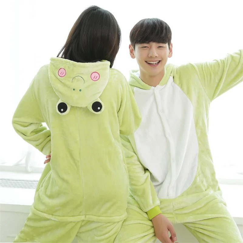 Kuscheliger Frosch Pyjama – Unisex, Bequem & Lustig