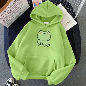Süßer Frosch Hoodie – 6 Farben – Kuscheliger Pullover