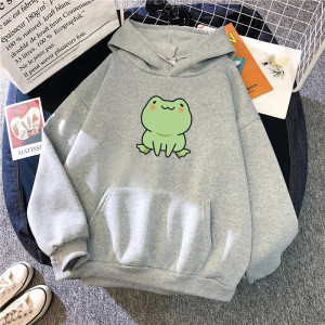 Süßer Frosch Hoodie – 6 Farben – Kuscheliger Pullover