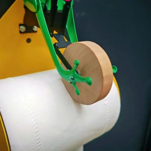 Toilettenpapierhalter Frosch auf Fahrrad – Lustige WC Deko