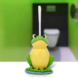 Lustiger Frosch WC-Bürstenhalter – Süße Deko für Ihr Bad